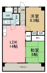 東久マンションの物件間取画像